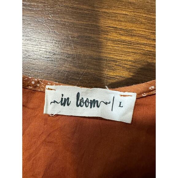 Cottage Peasant Prairie Embroidery Top Women Large Boho Festival Western Cowgirl - Picture 2 of 11